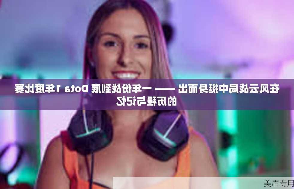 在风云战局中挺身而出 —— 一年份战到底 Dota 1年度比赛的历程与记忆