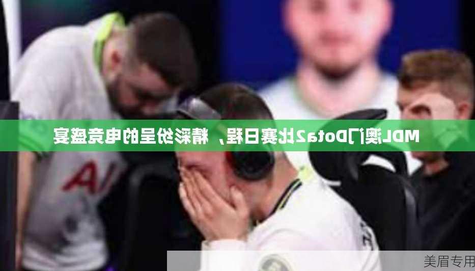 MDL澳门Dota2比赛日程，精彩纷呈的电竞盛宴