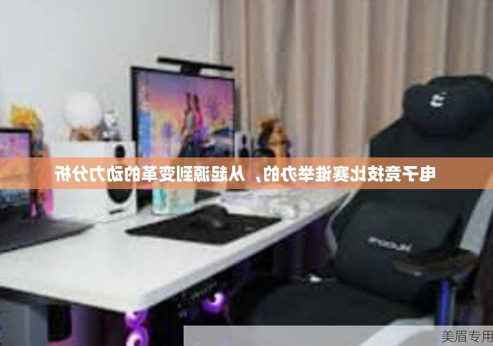 电子竞技比赛谁举办的，从起源到变革的动力分析