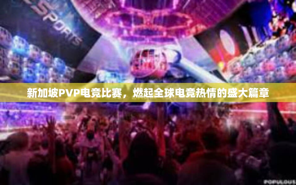 新加坡PVP电竞比赛，燃起全球电竞热情的盛大篇章