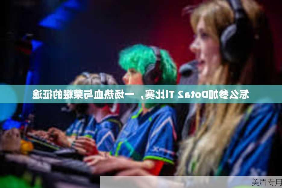 怎么参加Dota2 Ti比赛，一场热血与荣耀的征途